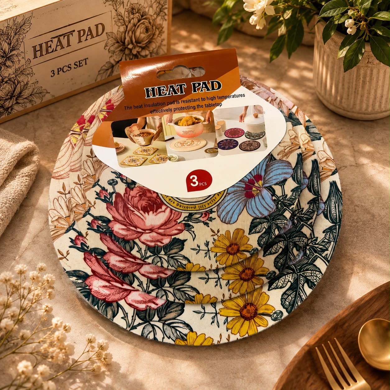 3 PCS HOT PAD SET - Image 3