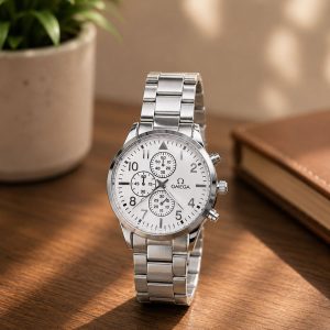 OMEGA Silver Gents Watch
