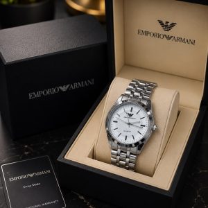 Emporio Armani Silver Gents Watch