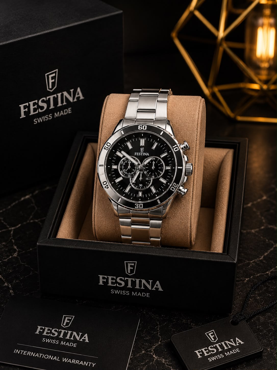 Festina Silver Gents Watch - Image 2